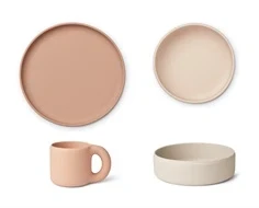 Liewood rose multi mix junior sæt Andie silikone (3-pak)